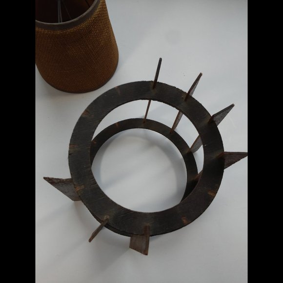 Vintage Mid Century Wooden Molson Beer Logo Bar Lamp - ULTRA RARE - Picture 9 of 14